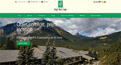 Desktop Screenshot of banffparklodge.com